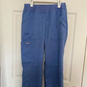 Ceil Blue Cherokee Scrub Pants Petite.